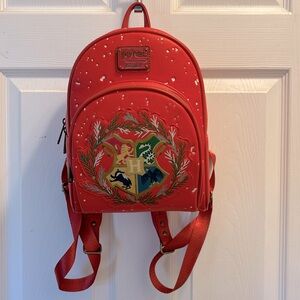Loungefly Harry Potter Joyeux Noel Mini Backpack